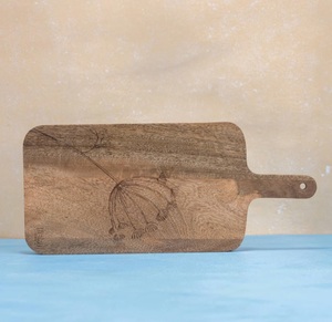 Tabla de Cortar de Madera Resistente, Apta para Lavavajillas, para Preparación de Alimentos, Uso en Restaurantes y en el Hogar - Product Image 2