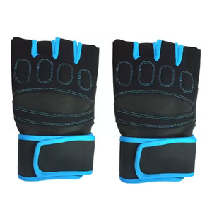 Customizable Half-Finger Gym <b>Gloves</b> Neoprene Sport Fitness Workout <b>Gloves</b> for <b>Weight</b> Lifting Design Your Own Workout Gear - Product Image 1