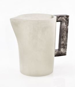 Pichet à café en résine écologique fait main de style occidental, vaisselle décorative au design tourbillonnant unique, capacité supérieure à 3L, moderne - Product Image 3