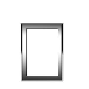 Cadre photo de style traditionnel avec finition nickelée et bordure à motif de feuilles pour la décoration murale de la maison et des hôtels - Product Image 4