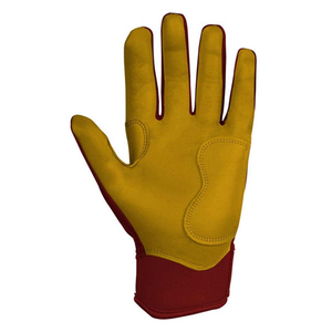 Gants de frappeur de baseball en cuir Jarren Duran Signature Series Bruce BoltLong Cuff avec fermeture auto-agrippante, couleurs et tailles personnalisables - Product Image 6