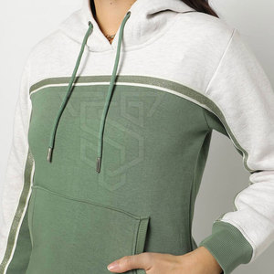 Conjunto Deportivo de Invierno para Mujer 2025, Diseño de Dos Piezas, 100% Algodón, Estilo Informal, Color Sólido, para Sudar, Talla Adulto - Product Image 5