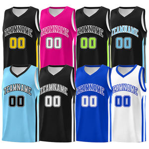 Camiseta de Baloncesto Transpirable Personalizada con Diseño 2026, Camisetas Reversibles, Uniforme de Baloncesto Reversible de Alta Calidad - Product Image 6
