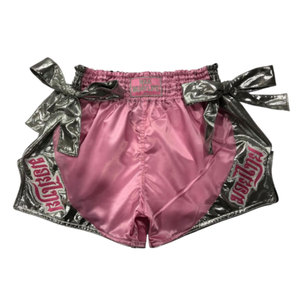 Pantalones Cortos de Boxeo de Moda, Bordados, para MMA, Lucha Libre, Muay Thai, con Logotipo Frontal Sublimado - Product Image 5