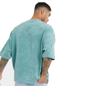 Nouvel Arrivage – T-shirt Homme Écologique à Effet Délavé Acide, Grammage Lourd, Meilleure Vente, Disponible à la Vente - Product Image 6