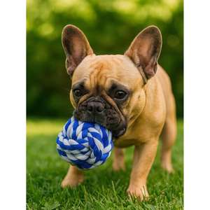 Juguete para Mascotas de Cuerda Trenzada Multicolor Yommy, 7.5 cm, Juguete Dental para Perros, 3 Modelos Interactivos y de Movimiento - Product Image 4