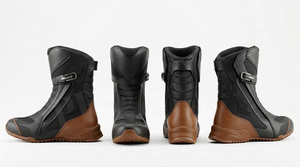 Botas de Motociclismo Impermeables, Transpirables, Duraderas, de Seguridad para Carreras y Turismo, Antideslizantes y Protectoras para Hombre - Product Image 2