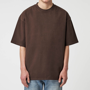 T-shirt sportif surdimensionné pour homme en coton/fibre de bambou avec impression numérique, poids du tissu 260g, modèle 20686 - Product Image 6