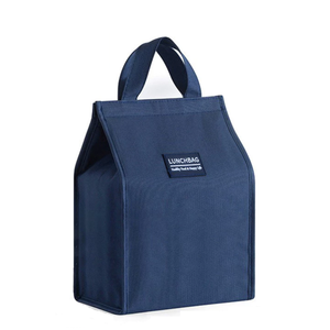 Promotional Insulated Cooler Bag Non Woven Fabric Aluminium Foil Lining Small Lunch Cooler Bags OEM Private Label - Product Image 3