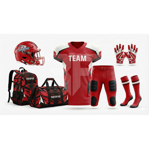 Camiseta de Fútbol Estampada Antibacteriana Unisex, Tejido de Malla de Secado Rápido, Manga Corta para Adultos, Transpirable, Personalizable, Fútbol Americano - Product Image 4