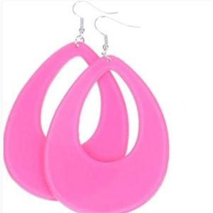 Pendientes de Resina Hechos a Mano, Joyería Única y Colorida, Pendientes Largos Ligeros para Mujer, Accesorios de Moda - Product Image 2