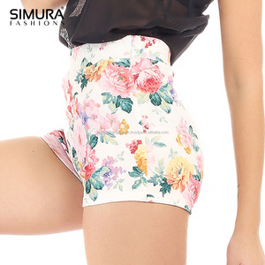 Shorts en jean skinny taille haute teints, tendance, élégants et de haute qualité pour la vente en gros – Nouveauté pour le shopping en ligne - Product Image 2