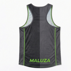 Ropa Deportiva MALUZA Premium, Transpirable, Tallas Grandes, para Gimnasio y Baloncesto, Secado Rápido, Camiseta sin Mangas y Pantalones Cortos Deportivos con Diseño Personalizado para Equipos - Product Image 2