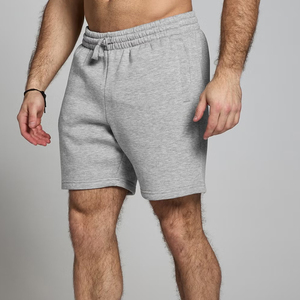 For Men's Gray <b>Nylon</b>/Spandex Solid Eco-Friendly <b>Shorts</b> with Drawstring Waist Casual Style - Product Image 2