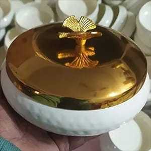 ตะกร้าใส่ขนมแบบเหล็กขัดสำหรับตกแต่งแบบอินเดียใส่ขนมใส่ของชำร่วยตะกร้าใส่คืนของขวัญวันคริสต์มาสบ้านงานรื่นเริง - Product Image 2