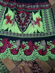 Custom Floral Women <b>Summer</b> <b>Skirts</b> Vintage Printed Lady Polyester Cotton Pleated <b>Skirt</b> High Quality Casual <b>Long</b> <b>Skirts</b> New Style - Product Image 3