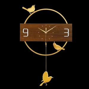 <b>Square</b> Shape Metal Wall Clock Abstract Premium Design Quartz Analog 60cm Oversized Industrial Style Living Room Clock - Product Image 2
