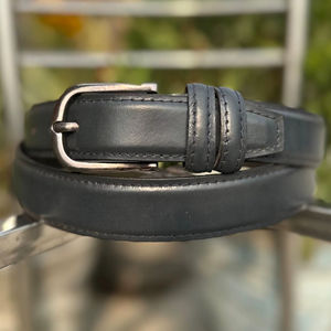 Ceinture vintage faite à la main de haute qualité avec détails brodés et boucle en cuivre pour un usage décontracté - Product Image 1
