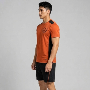 <b>Men</b> <b>Short</b> Set High Quality <b>Men</b> <b>Short</b> Set Custom Design Matching <b>Shorts</b> and Top Breathable <b>Lightweight</b> Polyester Fabric Comfort - Product Image 3