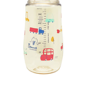 Biberón con diseño de coche Bobdog, 270 ml, color blanco crema, anticólicos, sin BPA, cuello ancho, fácil agarre, tapa de fácil apertura, marcas claras - Product Image 5