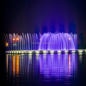 Large Outdoor <b>Magic</b> Decorative Lighted Music Dancing Water Fountain on the Lake - Product Image 4