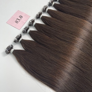 Flat weft Natural Straight Color Weft Hair Extension Big Sale up to 20% Human Hair Extension Weft Ready to Ship - Product Image 2