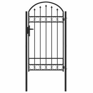 Puerta de Acero con Recubrimiento en Polvo Gris de 39.37 x 68.90 Pulgadas con Cerradura - Product Image 2