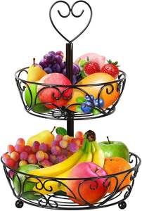 Grand panier à fruits artisanal en métal, taille personnalisable, produit très vendu, panier à fruits décoratif en métal - Product Image 4