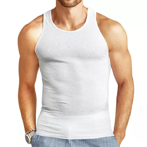 Custom Tank <b>Top</b> Cotton Jersey <b>Vest</b> Men Gym Fitness Wear Tank <b>Top</b> Breathable Sporty Yoga Tank <b>Top</b> - Product Image 4