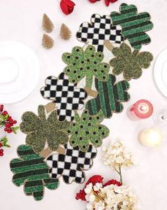 Beaded <b>Runner</b> With Cultural Charm Beaded <b>Runner</b> For Holiday <b>Table</b> <b>Runner</b> Modern Glass Beads <b>Placemats</b> for <b>Tables</b> - Product Image 5