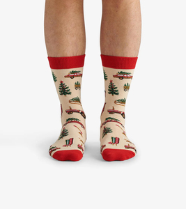 Calcetines Deportivos Unisex Antibacterianos, Personalizados, con Diseño de Dibujos Animados, 100% Algodón Orgánico, Negros y Blancos, Calcetines Casuales de Punto - Product Image 2