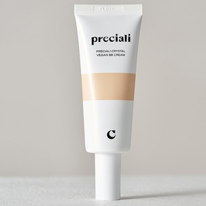 [Preciali] Crystal Vegan Face <b>Foundation</b> Organic Liquid Makeup Daily Hydration Natural Glow Tinted Cream - Product Image 1