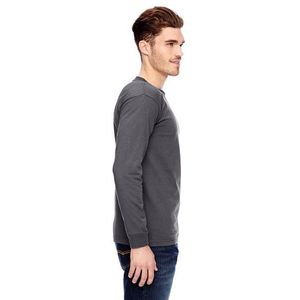T-Shirt a Maniche Lunghe 100% Cotone per Uomo, Taglia S per Adulti, 6.1 Oz. - Colore Grigio Cenere - Product Image 6