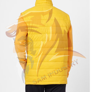Zipper Closure <b>Stand</b> Collar Casual Wear Anti Wrinkle Men Sleeveless Puffer Jacket Wholesale Price Men Sleeveless Puffer Jacket - Product Image 4
