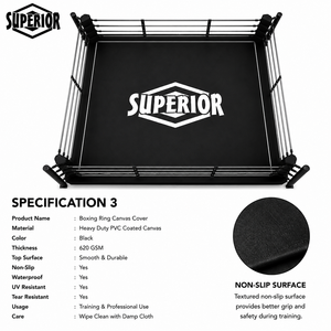 Nouveauté : Tapis de ring de boxe de haute qualité, imperméable et résistant à l'usure, avec logo et dimensions personnalisés - Product Image 3