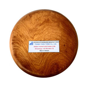 Bandeja de Madera Natural en Forma de Luna, Multiforma, Ecológica, Antibacteriana, Apta para Lavavajillas, Segura para Alimentos, Hecha en Vietnam - Product Image 1