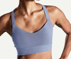 Nesta Sports Soutien-gorge de sport de luxe à col en V et dos croisé pour femme – Ventes flash - Product Image 1