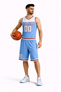 Ensemble d'uniformes de basketball unisexes respirants de haute qualité, sans manches, avec logo personnalisé, séchage rapide, anti-UV, anti-bactérien - Product Image 5