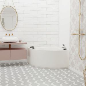 Azulejos Modernos con Acabado de Concreto de 19x19cm—Diseñados para aplicaciones en pisos exteriores y revestimientos de paredes. - Product Image 2