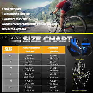 Guantes de Ciclismo de Alta Calidad Antideslizantes con Almohadillas de Gel de Medio Dedo para Ciclismo al Aire Libre, Gimnasio, Entrenamiento Deportivo, para Ciclismo de Carretera - Product Image 6
