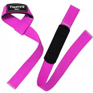 Soporte de Muñeca de Nailon Rosa Fighter Bro para Entrenamiento y Fitness - Product Image 1