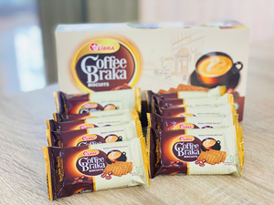 Galletas crujientes con sabor a crema dulce BRAKA Chillin Coffee Crunch, envasadas en caja de 720g. |   Fábrica en Vietnam, ODM, Muestras Gratis - Product Image 6