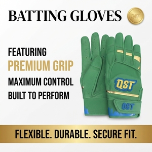 Gants de frappe en cuir synthétique antidérapants et absorbant les chocs, logo personnalisé, séchage rapide, respirants, durables, pour jeunes joueurs de baseball - Product Image 2