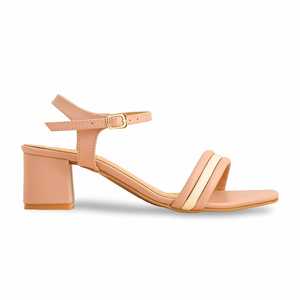 Sandale à talon rose FR5433 - Product Image 4