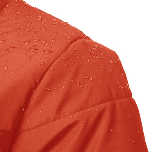 เสื้อแจ็คเก็ตพัฟเฟอร์แบบมีฮู้ดซิปกันน้ำ ระบายอากาศได้ดี สำหรับผู้ชาย สวมใส่สบายในฤดูหนาว คุณภาพสูง พร้อมโลโก้สั่งทำพิเศษ ใหม่เอี่ยม - Product Image 6