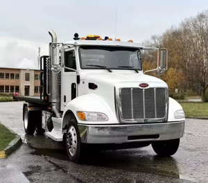 Prix de gros 2020 Camion à plateau plat et à benne basculante Peterbilt 330 d'occasion de 16 pieds, conduite à gauche/droite, faible kilométrage, expédition mondiale - Product Image 2