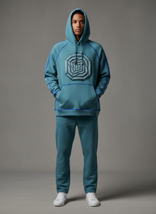 Sweat-shirts à capuche unisexes en molleton de coton, personnalisables, design simple, coupe classique, grandes tailles, automne, élégants, couleur unie - Product Image 6