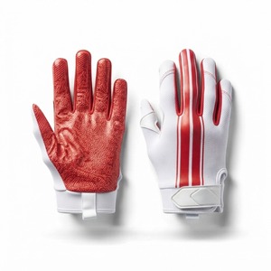 Gants de football américain légers pour joueurs avec construction respirante, grip antidérapant et ajustement confortable du poignet - Product Image 5
