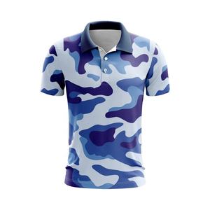 Camisa Polo de Manga Corta para Hombre, Sublimada, con Diseño de Palmeras al Atardecer, Informal, Transpirable, de Poliéster Tejido - Product Image 3