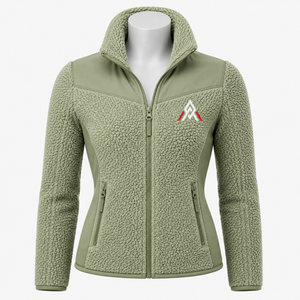 Chaqueta de Mujer Polar Sherpa, Transpirable, Reversible, Acolchada, Ecológica, Cálida para Invierno y Clima Frío - Product Image 1